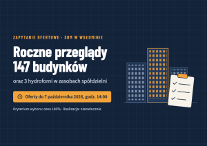 Zapytanie ofertowe – Roczne przeglądy budowlane